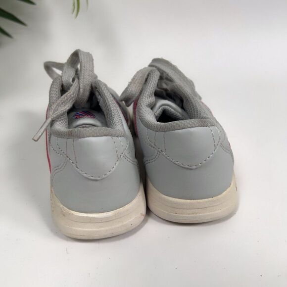 Boys K-Swiss Gray Casual Streetwear Low Top Varsity Sneakers Tennis Shoes / 11 - Picture 4 of 6